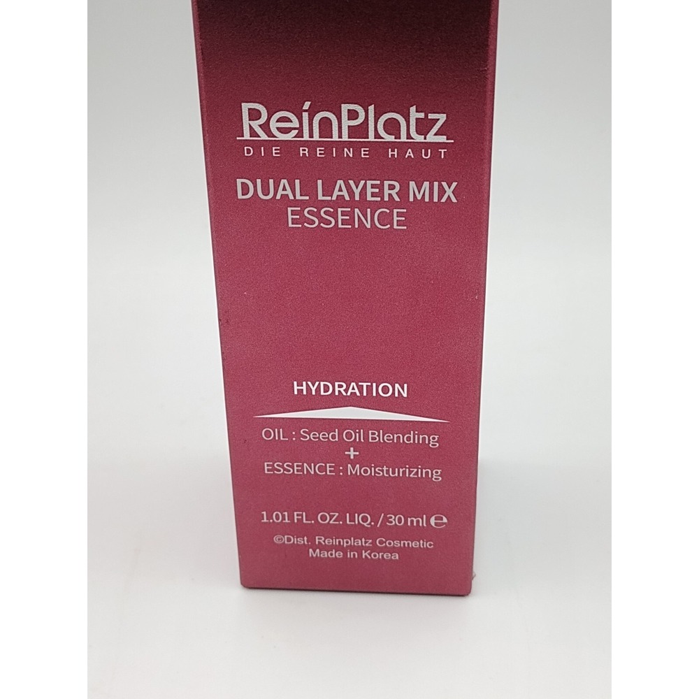 ReinPlatz Dual Layer Mix Essence Hydrating Face Oil 1.01 fl oz 30ml K-Beauty
